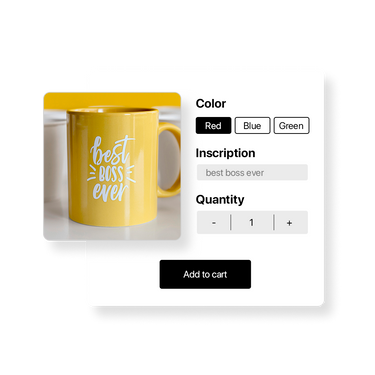 Custom Product Inscription Integration